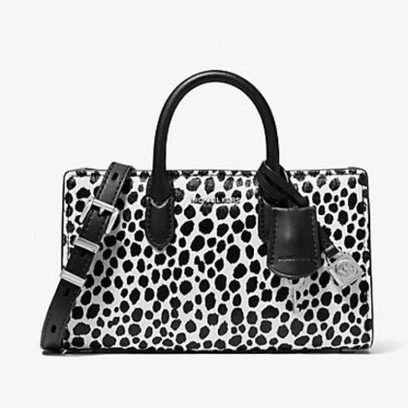 MICHAEL Michael Kors Scarlett Extra-Small Cheetah Print Calf Hair Crossbody Bag - Picture 1 of 3